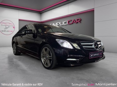 Mercedes classe e coupe 350 bluetec executive a garantie 12 mois occasion montpellier (34) simplicicar simplicibike france