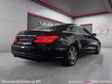 Mercedes classe e coupe 350 bluetec executive a garantie 12 mois occasion montpellier (34) simplicicar simplicibike france