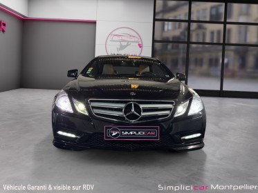 Mercedes classe e coupe 350 bluetec executive a garantie 12 mois occasion montpellier (34) simplicicar simplicibike france