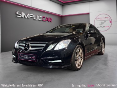 Mercedes classe e coupe 350 bluetec executive a garantie 12 mois occasion montpellier (34) simplicicar simplicibike france