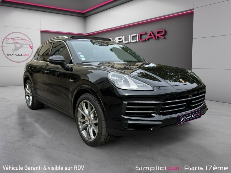 Porsche cayenne e-hybrid 3.0 v6 462 ch tiptronic bva fr occasion paris 17ème (75)(porte maillot) simplicicar simplicibike...