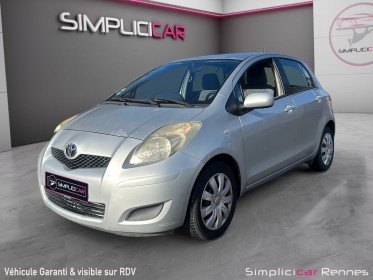 Toyota yaris 100 vvt-i in stop  start occasion simplicicar rennes simplicicar simplicibike france