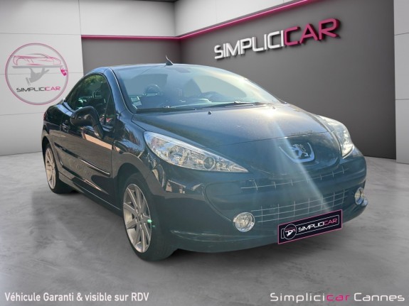 Peugeot 207 cc 1.6 vti 16v 120ch roland garros occasion cannes (06) simplicicar simplicibike france