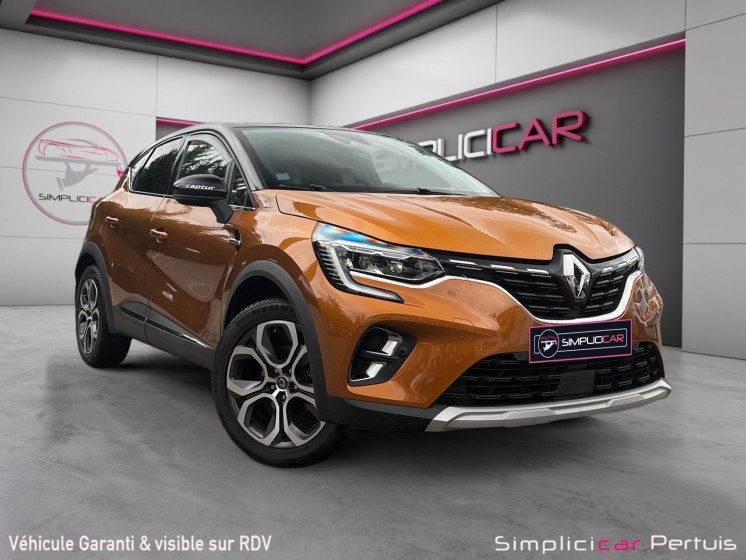 Renault captur tce 130 edc fap intens boite automatique carplay caméra de recul maintien de voie garantie 12 mois occasion...