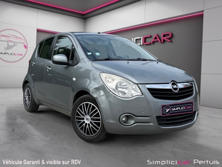 Opel agila 1.2 - 94 ch enjoy faible kilométrage entretien a jour garantie 12 mois occasion simplicicar pertuis  simplicicar...
