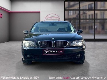 Bmw serie 7 e65/66 730d 231 ch a - sieges electriques en cuir - gps - radars av et ar occasion simplicicar lagny  simplicicar...