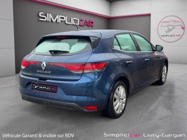 Renault megane iv berline blue dci 115 edc - 20 business occasion simplicicar livry gargan simplicicar simplicibike france