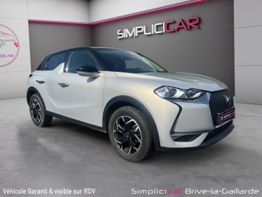 Ds ds3 crossback 1,5 bluehdi 130 garantie 12 mois occasion simplicicar brive la gaillarde  simplicicar simplicibike france