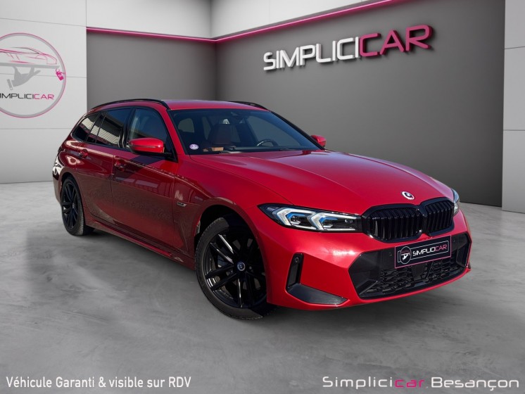 Bmw serie 3 touring g21 330e 292 ch bva8 m sport phase 2 suivi bmw attelage amovible harman kardon apple car play garantie......