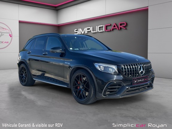 Mercedes glc 63 s amg 510 ch 9g-tronic 4 matic / entretien à jour / garantie 12 mois occasion simplicicar royan simplicicar...