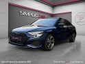 Audi a3 berline 35 tfsi mild hybrid 150 s tronic 7 s line toit ouvrant  carplay matrix led occasion simplicicar le mans...