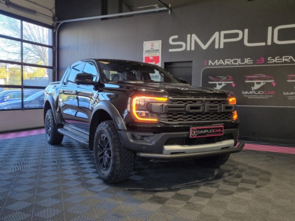 Ford ranger double cabine 3.0 ecoboost v6 292 ch ss bva10 raptor - garantie 12 mois - occasion  simplicicar aix les bains...