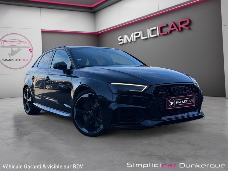 Audi rs3 sportback audi rs3 daza sportback quattro 400ch s tronic 7 garantie 12 mois toit ouvrant bang  olufsen sièges......