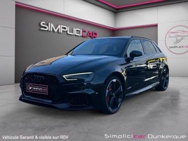 Audi rs3 sportback audi rs3 daza sportback quattro 400ch s tronic 7 garantie 12 mois toit ouvrant bang  olufsen sièges......