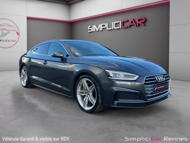 Audi a5 sportback v6 3.0 tdi 218 s tronic 7 s line occasion simplicicar rennes simplicicar simplicibike france