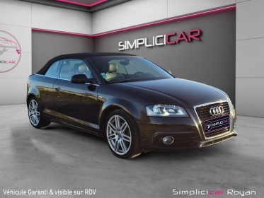 Audi a3 cabriolet 2.0 tdi 150 s line garantie 12 mois occasion simplicicar royan simplicicar simplicibike france