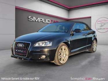 Audi a3 cabriolet 2.0 tdi 150 s line garantie 12 mois occasion simplicicar royan simplicicar simplicibike france
