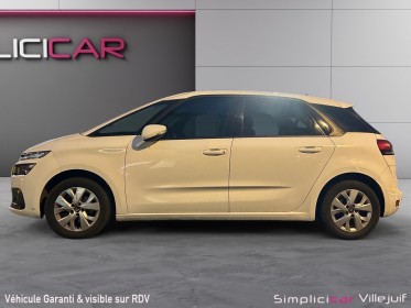 Citroen c4 picasso puretech 110 ss live, radar arrière, courroie changée, climatisation bizone, bluetooth, garantie 12 mois...