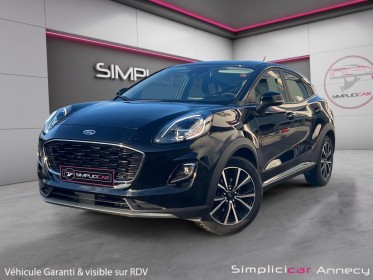 Ford puma 1.0 ecoboost hybrid 125ch titanium ss, 1ere main, pack hiver, pack confort, garantie 12 mois occasion simplicicar...