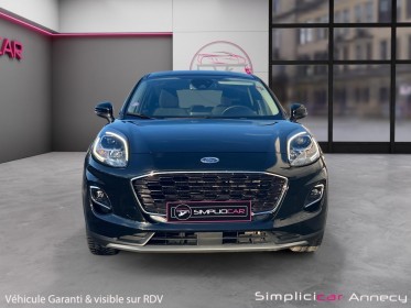 Ford puma 1.0 ecoboost hybrid 125ch titanium ss, 1ere main, pack hiver, pack confort, garantie 12 mois occasion simplicicar...