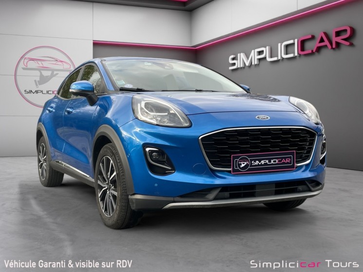 Ford puma 1.0 flexifuel 125 ch ss bvm6 titanium business occasion simplicicar tours  simplicicar simplicibike france