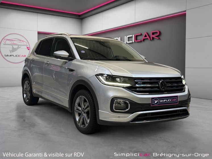 Volkswagen t-cross 1.0 tsi 110ch dsg7 carat pack r line exterieur - garantie 12 mois occasion simplicicar bretigny-sur-orge...