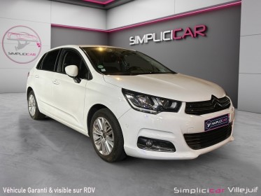 Citroen c4 c4 puretech 130 ss eat6 millenium, radar av/ar, courroie changée, bluetooth, garantie 12 mois occasion...