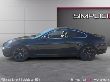 Bmw serie 6 e63 645ci v8 333ch full balck occasion avignon (84) simplicicar simplicibike france