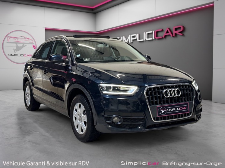 Audi q3 2.0 tdi 140ch attraction - toit ouvrant - sièges chauffants - radar av/ar - garantie 12 mois occasion simplicicar...