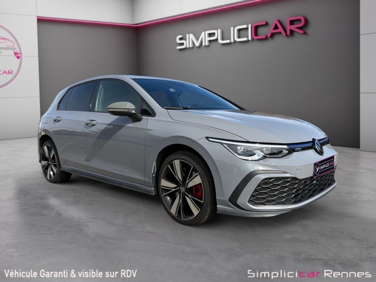 Volkswagen golf 8 gte 1.4 hybrid rechargeable 245ch dsg6 - complet vw - radar av ar - carplay - lumière d'ambiance occasion...