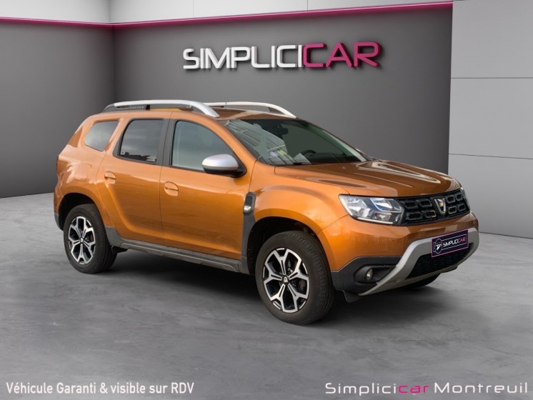 Dacia duster eco-g 100 4x2 prestige caméra garantie 12 mois occasion montreuil (porte de vincennes)(75) simplicicar...