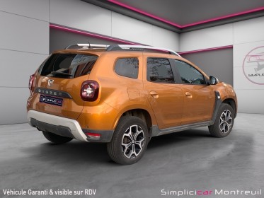 Dacia duster eco-g 100 4x2 prestige caméra garantie 12 mois occasion montreuil (porte de vincennes)(75) simplicicar...