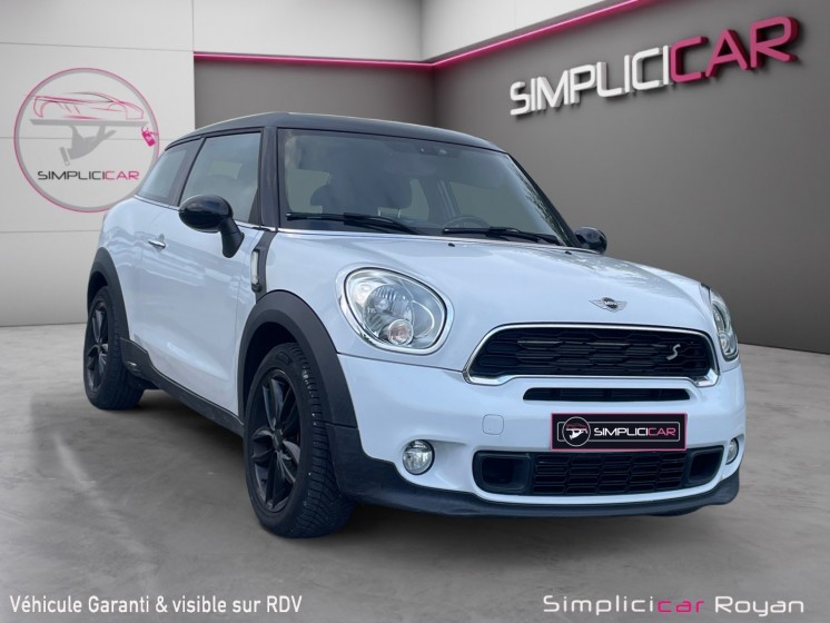 Mini paceman r61 143 ch cooper sd pack red hot chili garantie 12 mois occasion simplicicar royan simplicicar simplicibike...