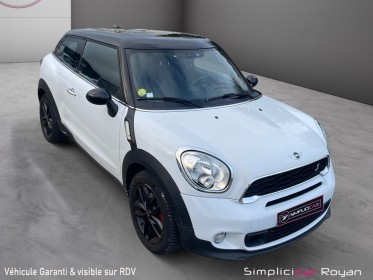 Mini paceman r61 143 ch cooper sd pack red hot chili garantie 12 mois occasion simplicicar royan simplicicar simplicibike...