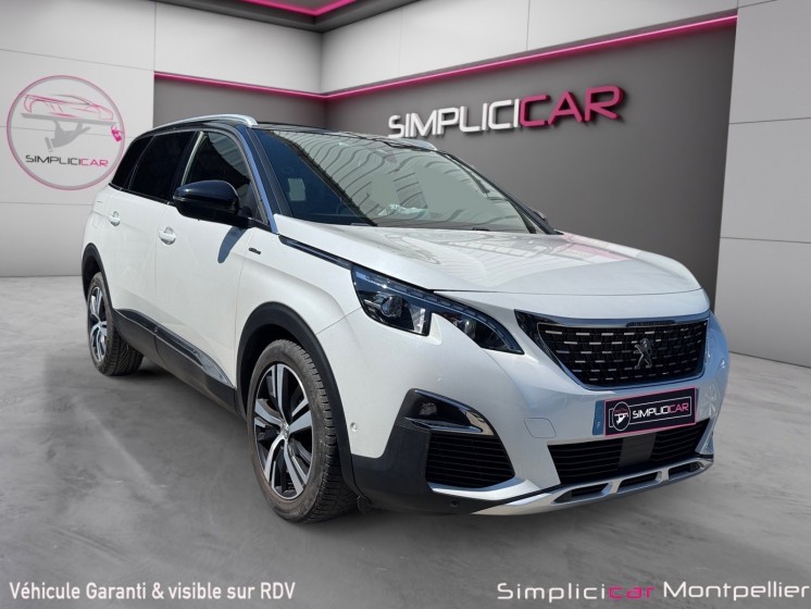 Peugeot 5008 1.6 bluehdi 120ch eat6 gt line garantie 12 mois occasion montpellier (34) simplicicar simplicibike france