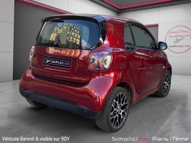 Smart fortwo coupe eq 82 ch passion / camera de recul /entretien smart / garantie 12 mois occasion paris 17ème (75)(porte...