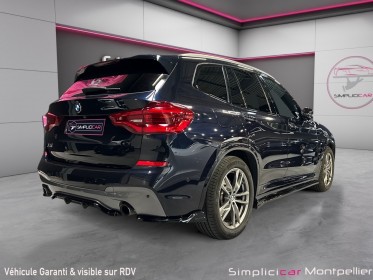 Bmw x3 g01 30d xdrive 265 ch bva8 m sport gesture control toit ouvrant sièges électriques chauffants garantie 12 mois...