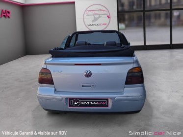 Volkswagen golf cabriolet 1.6i 100 ch carat occasion  simplicicar nice - pfvauto simplicicar simplicibike france