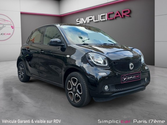 Smart forfour 1.0 71 ch ss ba6 prime occasion paris 17ème (75)(porte maillot) simplicicar simplicibike france
