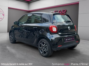 Smart forfour 1.0 71 ch ss ba6 prime occasion paris 17ème (75)(porte maillot) simplicicar simplicibike france