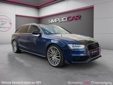 Audi a4 avant 2.0 tdi 150 clean diesel s line / sline occasion champigny-sur-marne (94) simplicicar simplicibike france