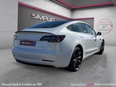 Tesla model 3 performance dual motor awd soh 87 garantie 12 mois occasion montpellier (34) simplicicar simplicibike france