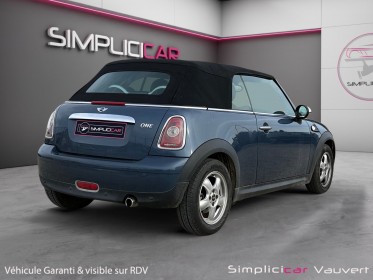 Mini mini 1.6i 98 one  6.0 pack salt, cabriolet, garantie 12 mois occasion simplicicar lunel simplicicar simplicibike france