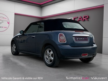 Mini mini 1.6i 98 one  6.0 pack salt, cabriolet, garantie 12 mois occasion simplicicar lunel simplicicar simplicibike france
