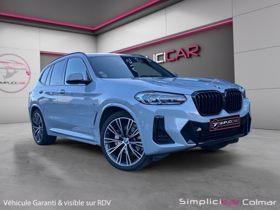 Bmw x3 g01 lci xdrive 30e 292ch bva8 m sport garantie 12 mois occasion simplicicar colmar simplicicar simplicibike france