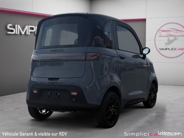 Simplici s1 100% electrique sans permis neuf occasion  simplicicar nice - pfvauto simplicicar simplicibike france