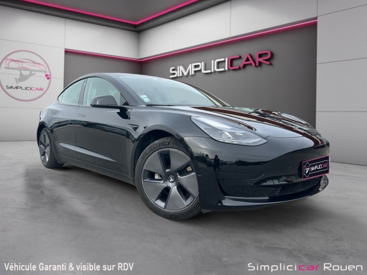Tesla model 3 standard range plus rwd occasion simplicicar rouen simplicicar simplicibike france