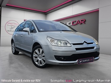 Citroen c4 2.0 hdi 138 exclusive occasion simplicicar lagny  simplicicar simplicibike france