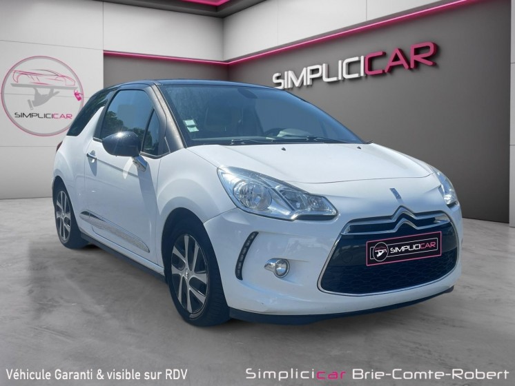 Citroen ds3 e-hdi 90 airdream so chic occasion simplicicar brie-comte-robert simplicicar simplicibike france