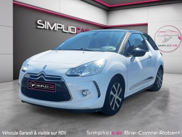Citroen ds3 e-hdi 90 airdream so chic occasion simplicicar brie-comte-robert simplicicar simplicibike france